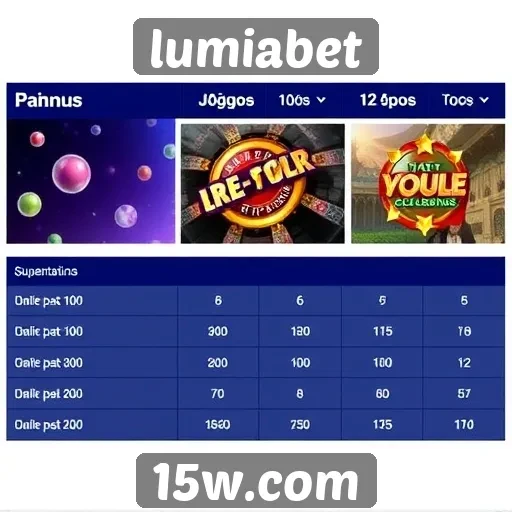 Comparativo entre lumiabet e outros sites de jogos